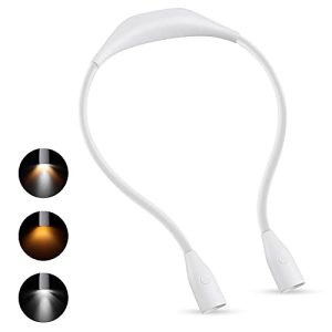Halslampe omitium LED Leselampe, Augenpflege LED mit 3 Lichtfarben