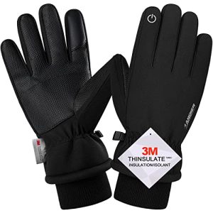 Gloves men coskefy winter gloves, warm touch screen women