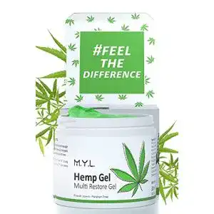 Hanfsalbe M.Y.L. Extrastarke Hanfcreme-Skincare gel. Hanföl