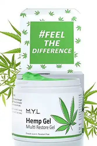 Hanfsalbe M.Y.L. Extrastarke Hanfcreme-Skincare gel. Hanföl