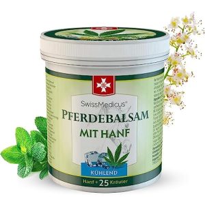Hanfsalbe SwissMedicus Pferdebalsam mit Hanf – Massage creme