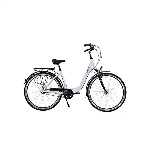 Hawk-Fahrrad HAWK City Wave Deluxe Damenfahrrad 26 Zoll Weiß