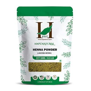 Henna-Pulver H&C 100% reines natürliches (Lawsonia Inermis) 227 g