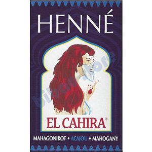Henna-Pulver Henné El Cahira – Henna Mahagoni Rot – Mahogany