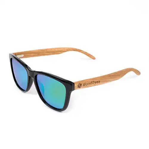 Holz-Sonnenbrille WoodEyez – Die Holz Sonnenbrille – mit Holzbügeln