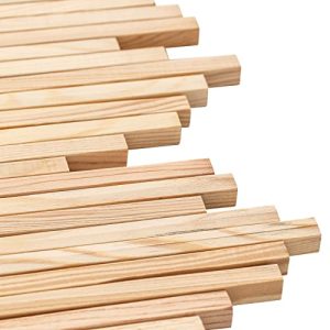 Holzleisten Mendi 25 Quadratischer Hölzstab (100 cm x 10 mm)