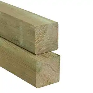Holzpfosten