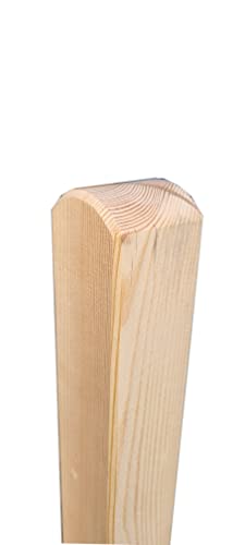 Die beste holzpfosten larisa kiefer vierkantpfosten gerundet kantholz 7x7 1 Bestsleller kaufen