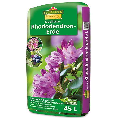 Die beste hortensien erde florissa rhododendron erde 45 l braun Bestsleller kaufen