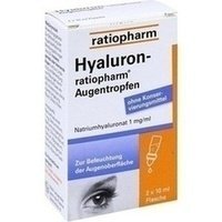Hyaluron-Augentropfen Ratiopharm Hyaluron- Augentropfen, 2X10 ml