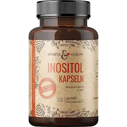 Inositol CDF Sports & Health Solutions Kapseln – 120 Kapseln
