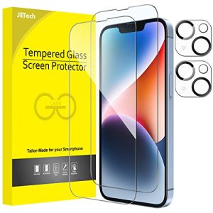 iPhone 14 tempered glass JETech full screen protective film for iPhone 14