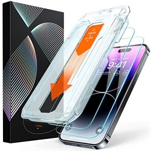 TORRAS Insta-ll Master iPhone 14 Pro Max Tempered Glass for iPhone 14