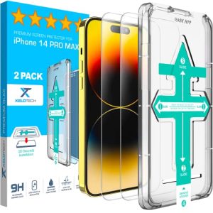 iPhone 14 Pro Max tempered glass XeloTech protective glass for iPhone 14 PRO