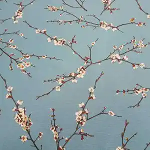 Japanische Stoffe Stoff-Kollektion Stoff Meterware Baumwolle blau