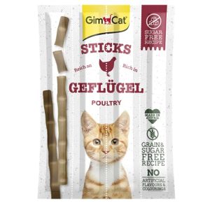 Katzensticks GimCat Sticks Geflügel – Softe Kaustangen