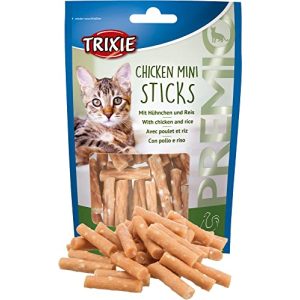 Katzensticks TRIXIE Premio Mini Sticks, Hühnchen/Reis 50g