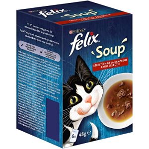 Katzensuppe Felix Soup, Suppe für Katzen mit zarten Stückchen