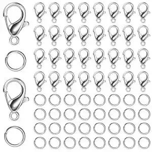 Kettenverschluss YIIFELL ,Armband Verschluss,100 Stück 12mm