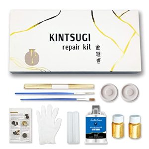 Kintsugi-Set MUFUN Kintsugi Reparatur-Set, Reparatur-Keramikschalen