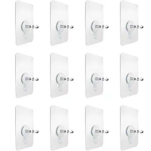 Klebeschrauben DXLing 12 Klebe Schrauben ohne Bohren Transparent