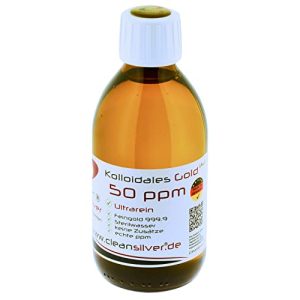 Kolloidales Gold CleanSilver 50ppm, 250ml
