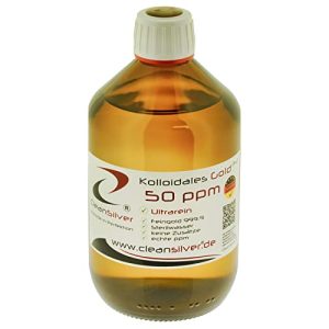 Kolloidales Gold CleanSilver 50ppm, 500ml