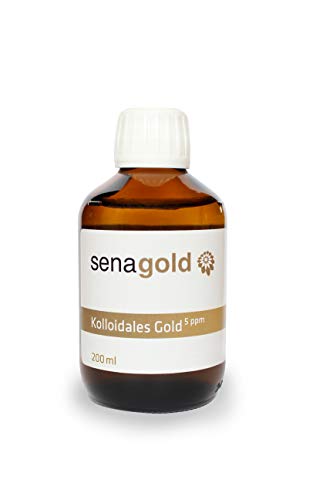 Die beste kolloidales gold senagold 5 ppm 200 ml Bestsleller kaufen