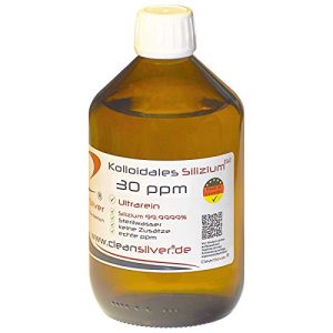 Kolloidales Silizium CleanSilver 30 ppm 500ml, Ultrarein