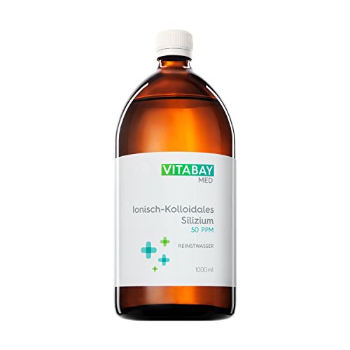 Die beste kolloidales silizium vitabay 50 ppm 1000 ml hochdosiert Bestsleller kaufen