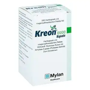 Kreon Kreon 10.000 Hartkps.m.magensaftr.überz.Pel 200 St