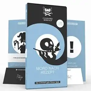 Krimidinner zuhause CULINARIO MORTALE ® – Mord nach Rezept