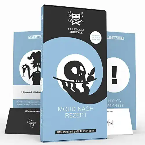 Krimidinner zuhause CULINARIO MORTALE ® – Mord nach Rezept
