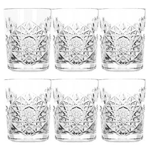 Kristallglas Libbey – Hobstar – Whiskyglas, Wasserglas, Saftglas