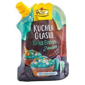 Kuchenglasur PICKERD “EINHORN – ZAUBER” (türkis / 125 g) ZITRONEN