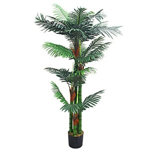 Kunstpalme Decovego Künstliche Palme groß Kunstpflanze Palme
