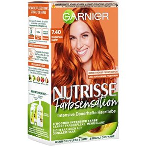 Kupfer-Haarfarbe Garnier Nutrisse Pflegende Intensivtönung
