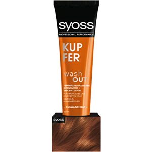 Kupfer-Haarfarbe Syoss Wash Out Temporäre Haarfarbe Kupfer (150 ml)