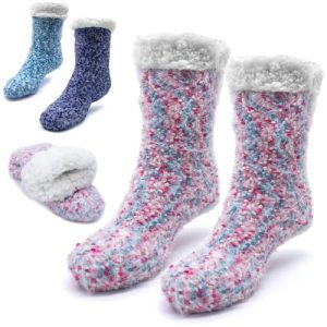Kuschelsocken Netrox Socks® dicke – flauschige warme Haussocken