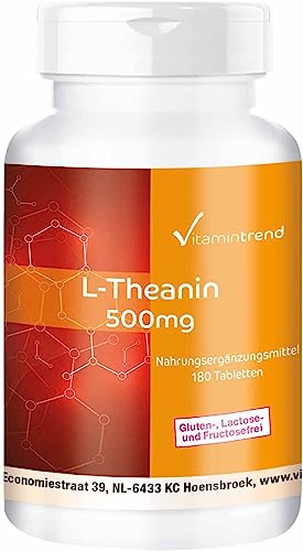 Die beste l theanin vitamintrend 500mg 180 vegane tabletten hochdosiert Bestsleller kaufen