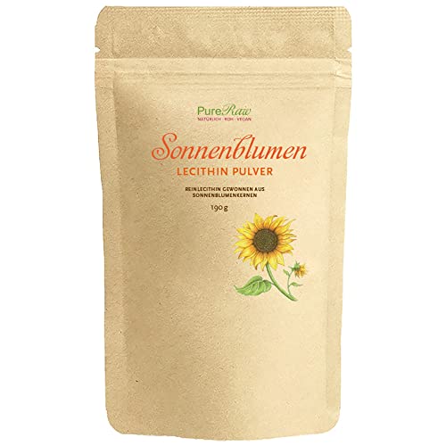 Die beste lecithin pulver pureraw sonnenblumen lecithin pulver zum kochen Bestsleller kaufen