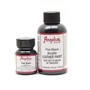Lederfarbe schwarz Angelus Lederfarbe Matt Schwarz 118 ml