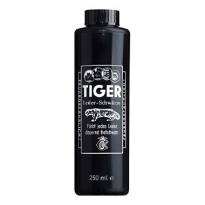 Lederfarbe schwarz Be! Mama B & E Tiger Leder-Schwärze – 250 ml