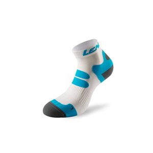 Lenz-Socken Lenz Unisex Sportsocken Running 4.0, Weiß Blau