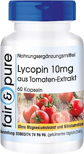 Die beste lycopin kapseln fair pure lycopin kapseln 10mg carotinoid Bestsleller kaufen