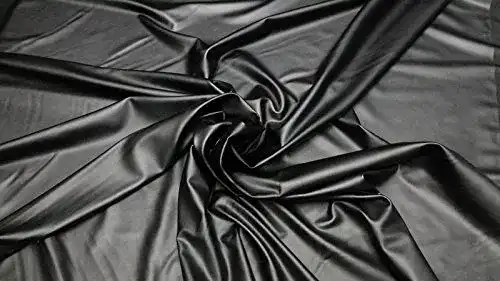 Lycra-Stoff www.stoffbook.de StoffBook SCHWARZ BI-ELASTISCH MATT