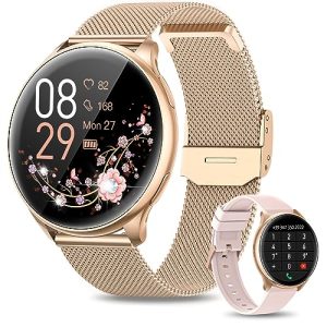 2022er Smartwatch RUXINGX Smartwatch Damen mit Telefonfunktion 1.32