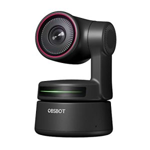 Webcam 4K Webcam OBSBOT Tiny PTZ 4K, regolazione dell'immagine supportata da AI e