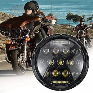 7-Zoll-LED-Scheinwerfer JMTBNO 7 Zoll Motorrad LED Scheinwerfer E