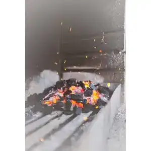 Grillzange Holz